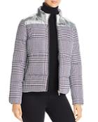 Calvin Klein Houndstooth Puffer Jacket