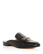 Tory Burch Women's Amelia Leather Apron Toe Loafer Mules