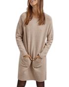 Gerard Darel Tuline Wool Blend Sweater Dress