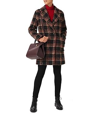 Hobbs London Carmina Plaid Coat
