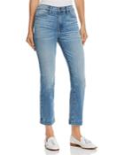 Frame Le High Straight Blind Stitch Jeans In Withers