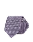 Hugo Micro Check Silk Skinny Tie