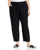 Eileen Fisher Plus Organic Cotton Ankle Pants