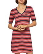 Ted Baker Color By Numbers Striped Knit Dress
