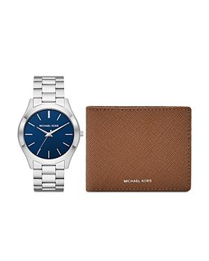 Michael Kors Slim Runway Watch Gift Set, 44mm