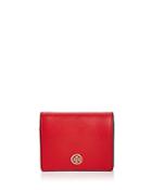 Tory Burch Parker Foldable Mini Leather Wallet