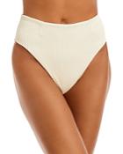 Haight Ribbed High Leg Bikini Bottom