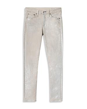 Rag & Bone Cate Mid Rise Ankle Jeans In Moonshine