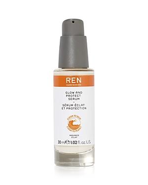 Ren Radiance Glow & Protect Serum 1 Oz.