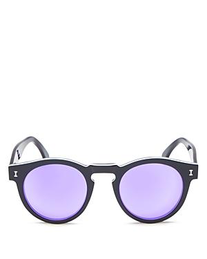 Illesteva Leonard Tuxedo Sunglasses, 48mm - 100% Bloomingdale's Exclusive