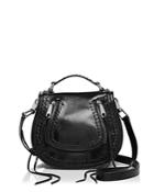 Rebecca Minkoff Vanity Small Leather Saddle Bag