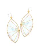 Lana Jewelry 14k Yellow Gold Large Isabella Mother-of-pearl Earrings