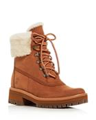 Timberland Women's Courmayeur Valley Shearling Waterproof Cold-weather Boots