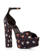 Saint Laurent Women's Jodie Platform High Heel Sandals