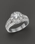 Diamond Engagement Ring In 14k White Gold, 1.75 Ct. T.w.