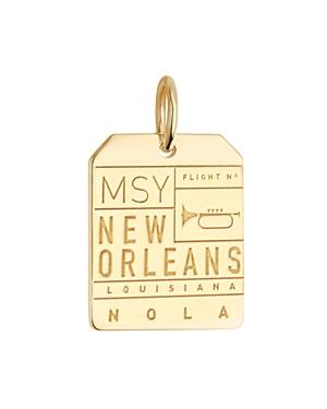 Jet Set Candy Msy New Orleans Luggage Tag Charm