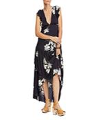 Free People She's A Waterfall Floral-print Maxi Dress