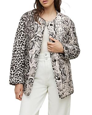 Allsaints Foxi Noche Quilt Liner Jacket