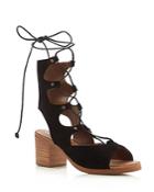Matisse Expo Lace Up Mid Heel Sandals