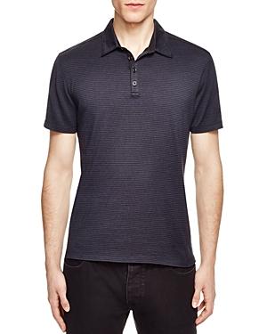 John Varvatos Collection Striped Slim Fit Polo