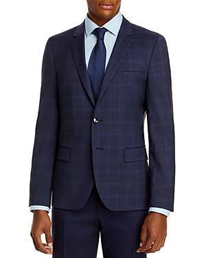 Hugo Extra Slim Fit Plaid Suit Jacket