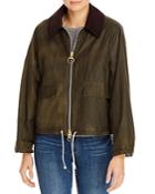 Barbour By Alexachung Margot Waxed Cotton Jacket