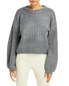 Aqua Rhinestone Fringe Sweater - 100% Exclusive