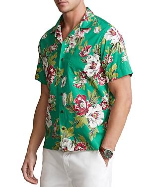 Polo Ralph Lauren Custom Fit Floral Poplin Camp Shirt