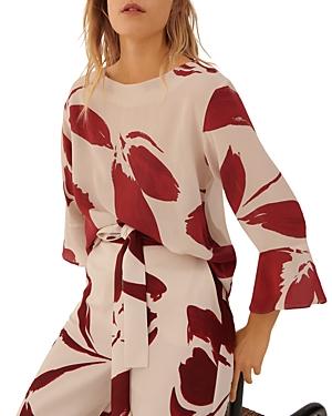 Marella Ivana Floral Silk Shirt
