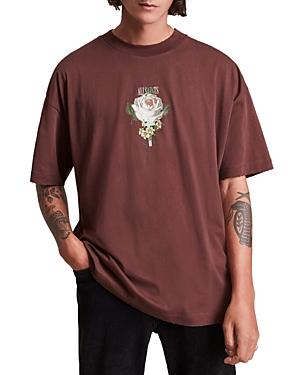 Allsaints Flower Graphic Crewneck Tee