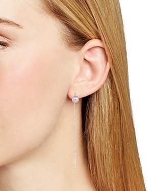 Majorica Simulated Pearl Nu Age Long Earrings