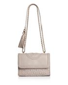 Tory Burch Fleming Convertible Small Leather Shoulder Bag