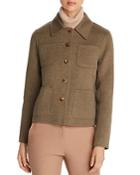 Lafayette 148 New York Tomasa Wool & Cashmere Short Jacket