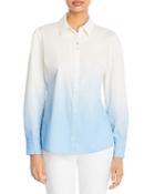 T Tahari Ombre Button Up Shirt