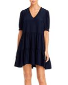 Cinq A Sept Emalina Silk Tiered Dress