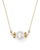 Bloomingdale's Cultured Freshwater Pearl Pendant Necklace In 14k Yellow Gold, 17 - 100% Exclusive