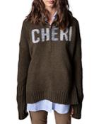 Zadig & Voltaire Almy Cheri Turtleneck Sweater