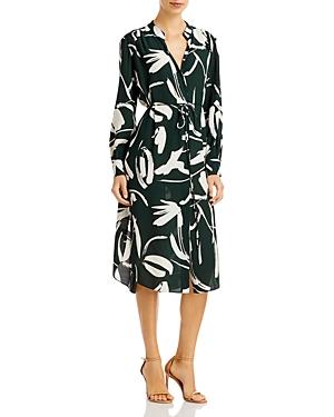 Boss Dibanora Belted Midi Dress