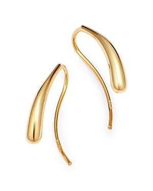 Bloomingdale's Teardrop Threader Earrings In 14k Yellow Gold - 100% Exclusive