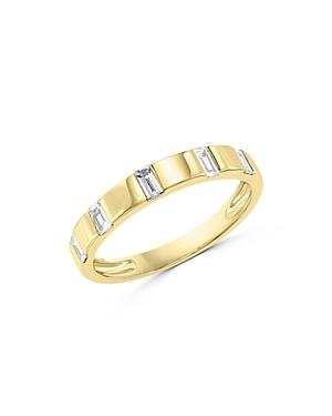 Bloomingdale's Diamond Baguette Stacking Band In 14k Yellow Gold, 0.25 Ct. T.w. - 100% Exclusive