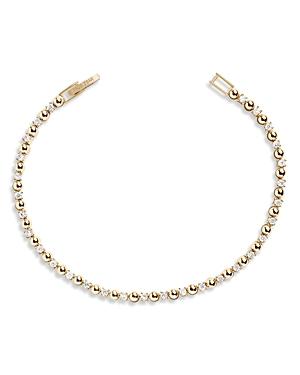 Baublebar Zoya Cubic Zirconia & Bead Flex Bracelet
