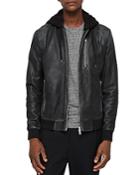 Allsaints Abbot Leather Bomber Jacket