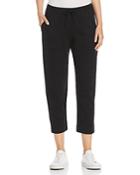 Three Dots Sueded-knit Cropped Pants