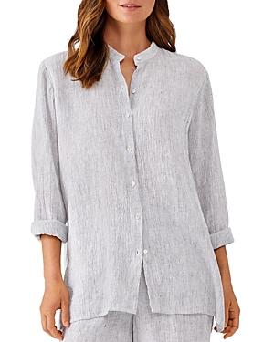Eileen Fisher X Linen Button Front Shirt