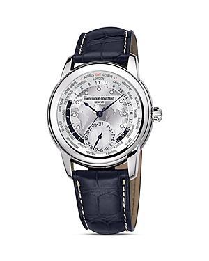 Frederique Constant Manufacture World Timer Watch, 42mm