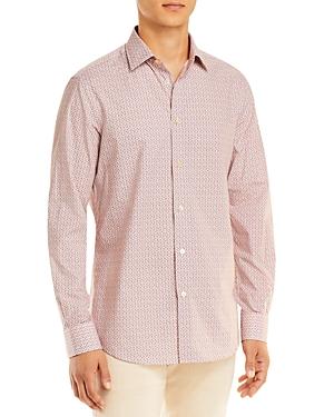 Paul Smith Geometric Print Slim Fit Sport Shirt