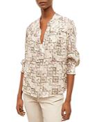 Gerard Darel Nans Printed Top