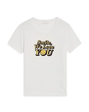 Sandro Vinty Screenprinted Tee
