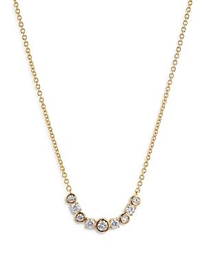 Aoja By Nadri Wythe Bezel And Prong Set Necklace, 16
