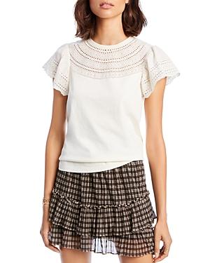 Lini Eyelet-trim Tee - 100% Exclusive